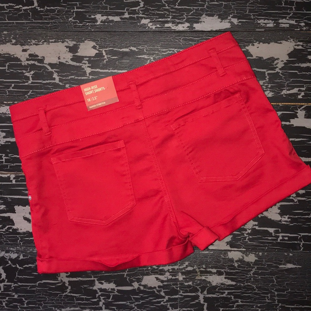 Mossimo High Rise Super Stretch Shorts - Picture 2 of 6